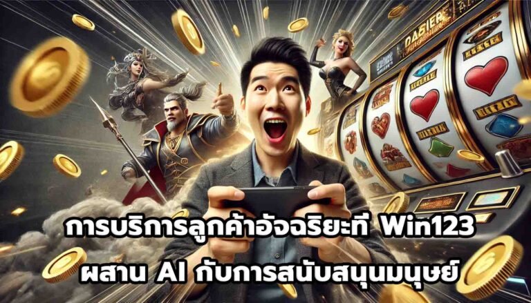 การบริการลูกค้าอัจฉริยะที่ Win123 ผสาน AI กับการสนับสนุนมนุษย์-3